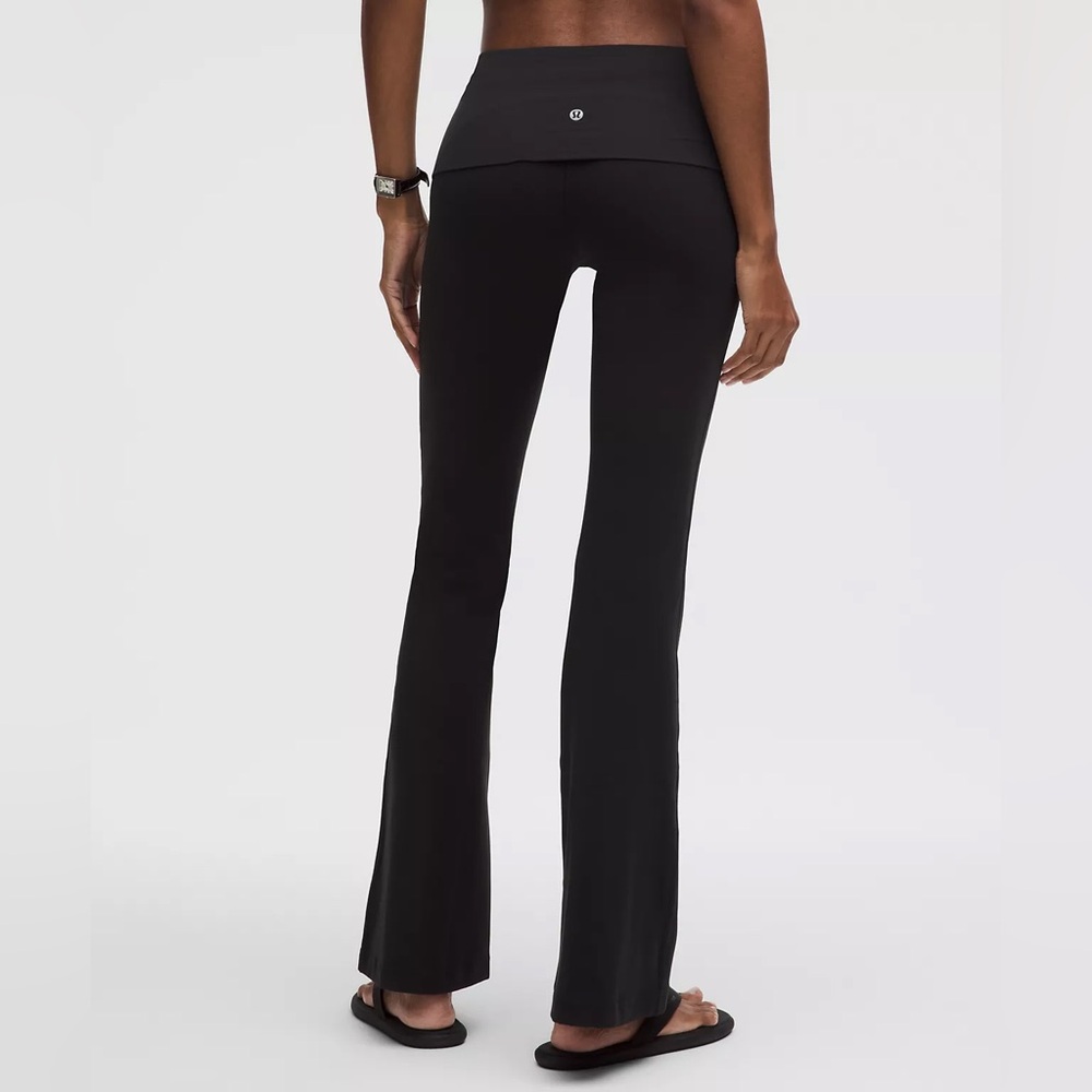 Lululemon foldover waist flare pants